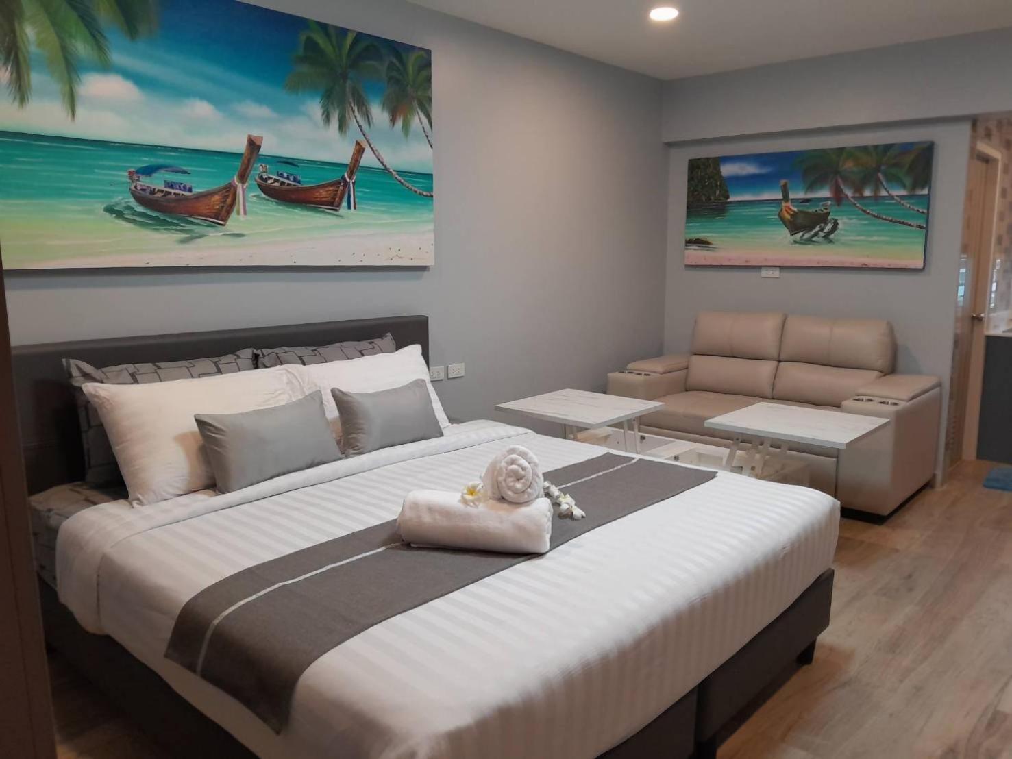 Patong Heart Studio: Smart TV & Kitchen Comfort Exterior photo